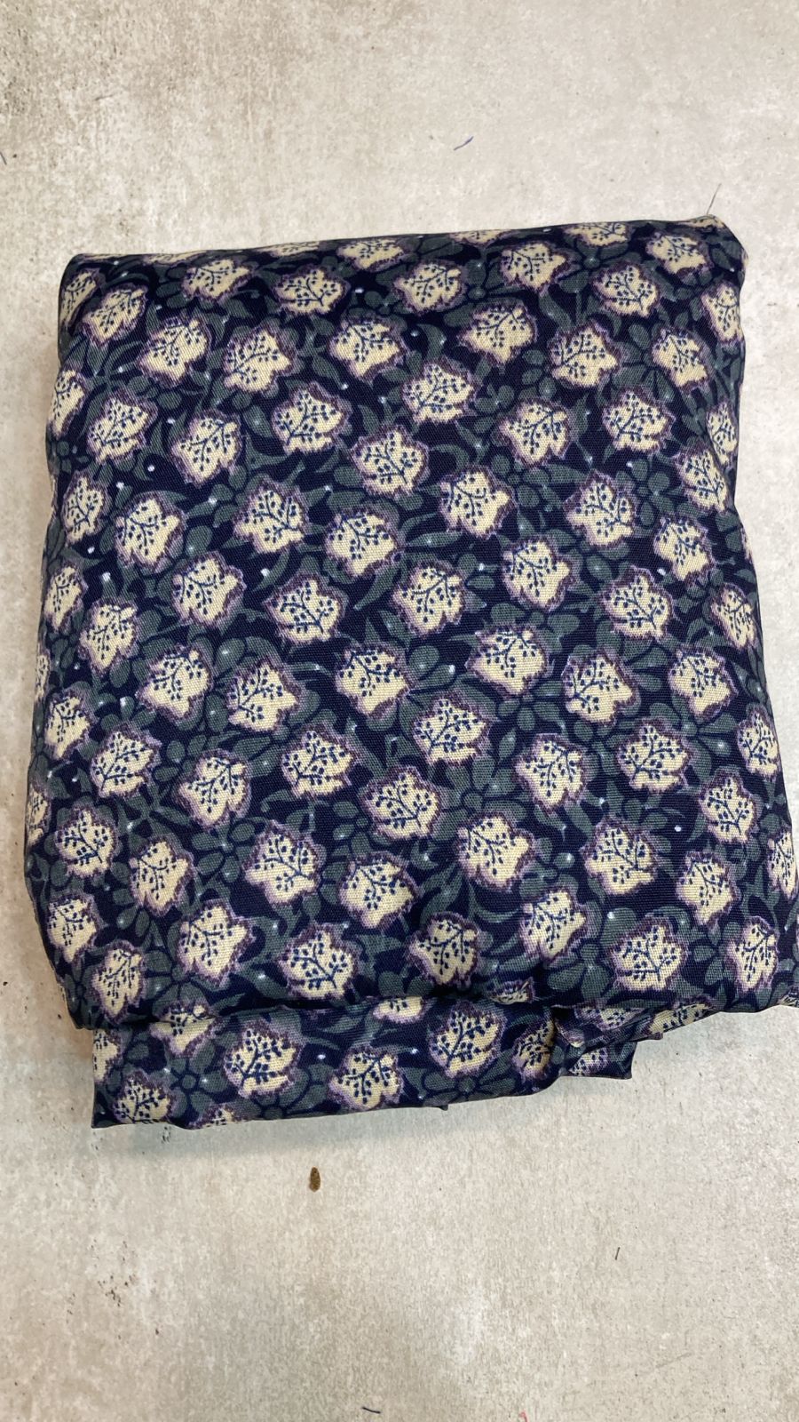 2 In 1 Printed Namaz Chaddar + Abaya 213 With Sleeves And Niqab (Stitched)