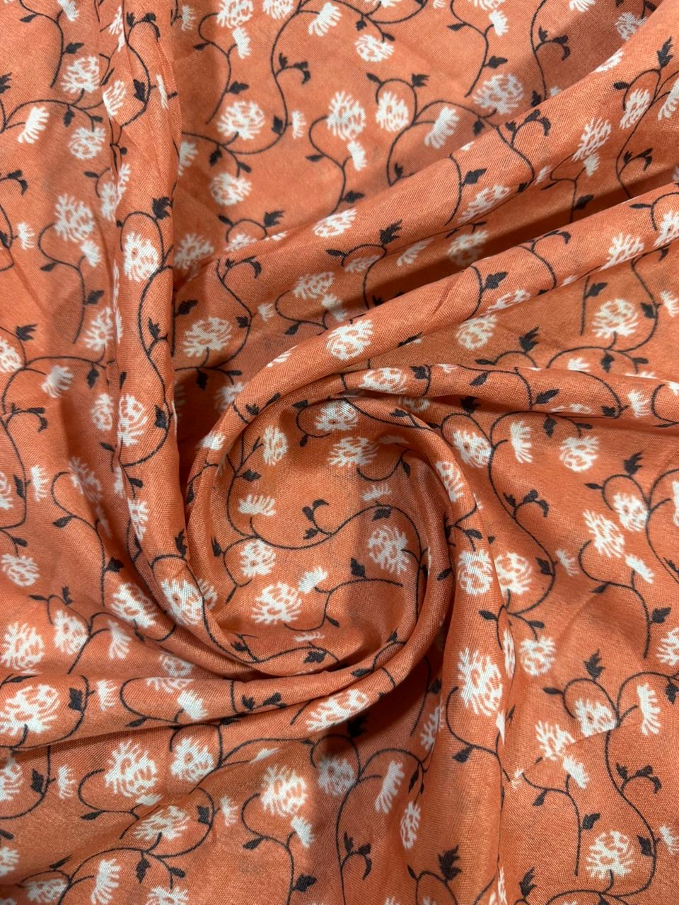 2 In 1 Printed Namaz Chaddar + Abaya 166 With Sleeves And Niqab (Stitched)