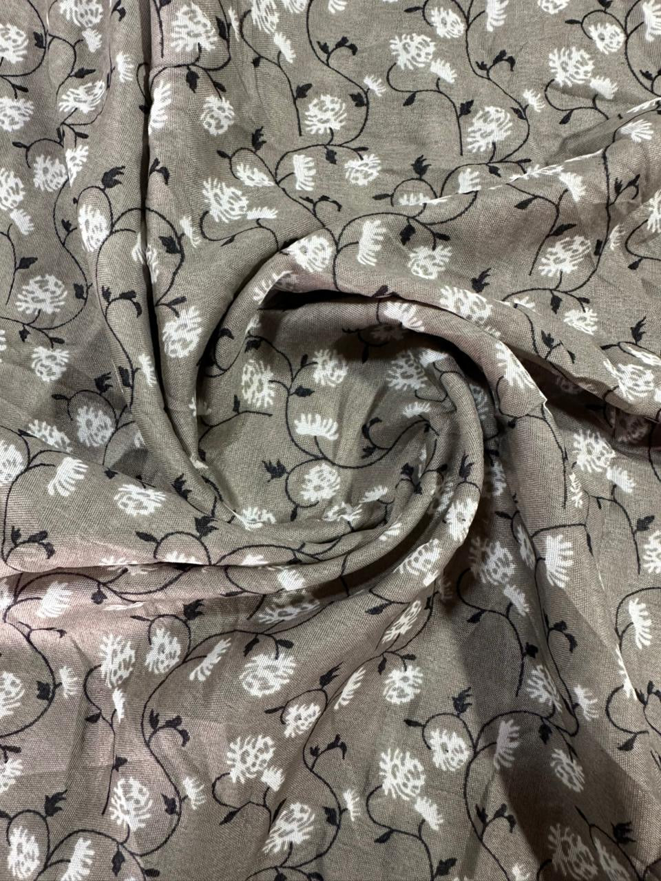 2 In 1  Printed Namaz Chaddar + Abaya 168 With Sleeves And Niqab (Stitched)