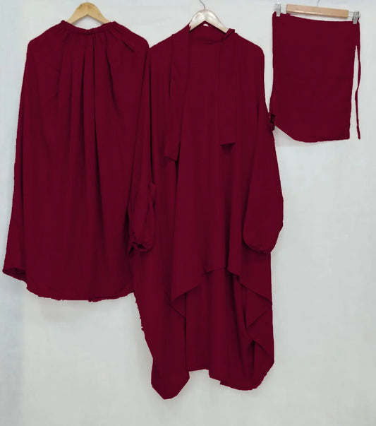 3 PIECE NIQAB JILBAB & SKIRT 2