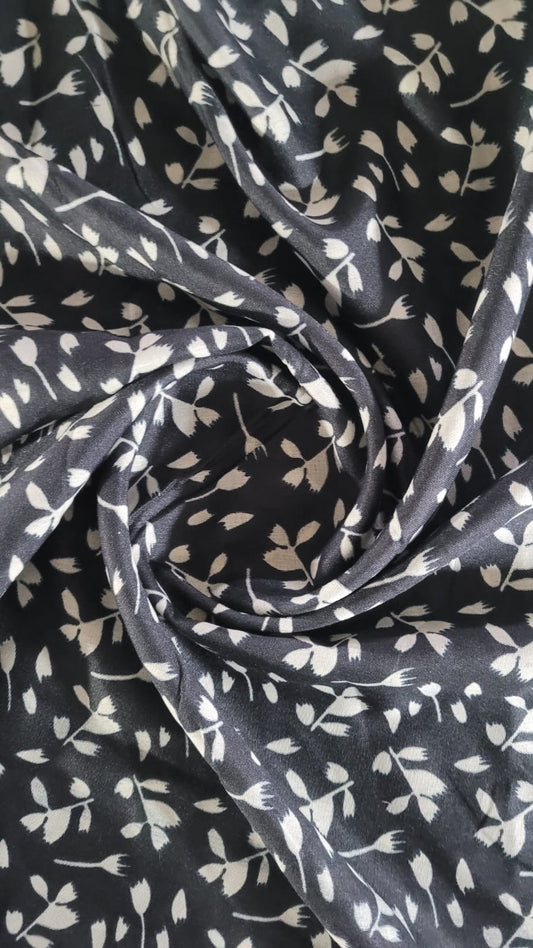 2 In 1  Printed Namaz Chaddar + Abaya 108 With Sleeves And Niqab (Stitched)
