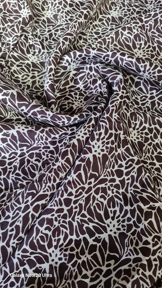 2 In 1 Printed Namaz Chaddar With Sleeves And Niqab 120 (Stitched)