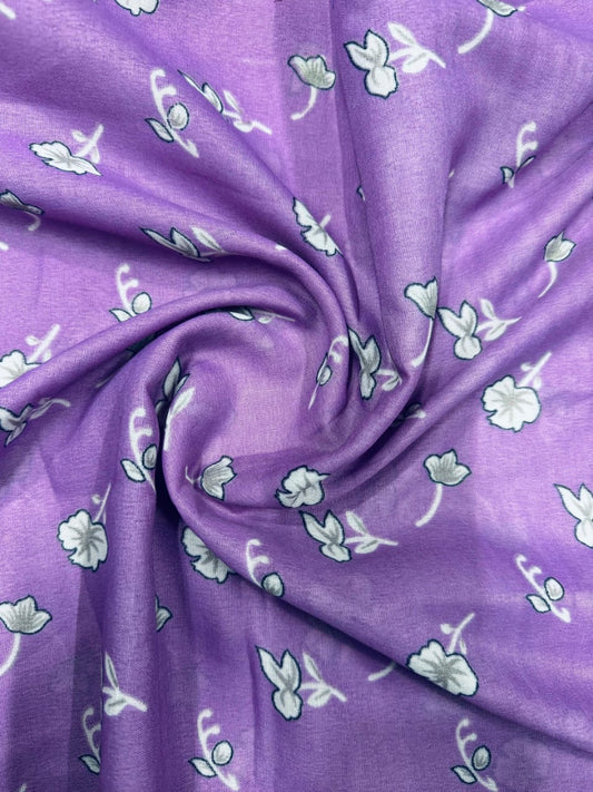 2 In 1  Printed Namaz Chaddar + Abaya 222 With Sleeves And Niqab (Stitched)