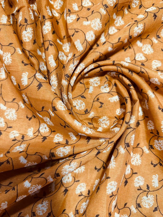2 In 1  Printed Namaz Chaddar + Abaya 165 With Sleeves And Niqab (Stitched)