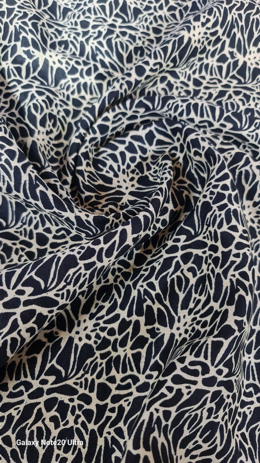 2 in 1 Printed Namaz Chaddar 115  With Sleeves And Niqab (Stitched)